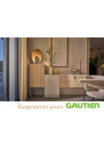 Prospectus Gautier : Collection Rangements jours