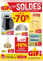 Soldes jusqu'à -70% - Gifi