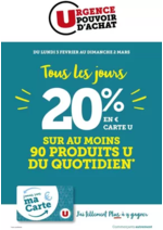 Promos et remises  : Tous les jours 20%