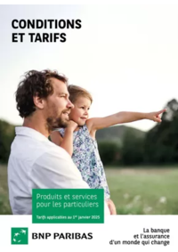 Prospectus BNP Paribas BAGNERES DE BIGORRE : CONDITIONS ET TARIFS