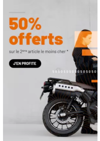 Prospectus DAFY MOTO Bourges : 50% offerts