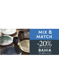 Prospectus La Boutique Guy Degrenne Versailles : Jusqu'au 4 mars profitez de -20% sur les collections BAHIA et GOURMETS à partir de 250€ d'achats sur