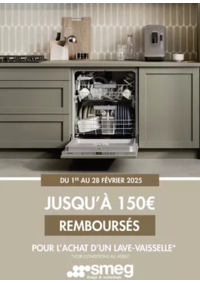 Prospectus Gitem Mercurol : Smeg Jusqu'à 150€ remboursés