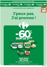 Prospectus Carrefour city PARIS 42 avenue de la Motte Picquet : DES PROMOS VITAMINÉES !