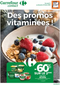 Prospectus Carrefour Contact SAINT JULIEN EN BORN : DES PROMOS VITAMINÉES !