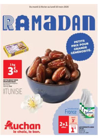 Prospectus Auchan ESCAUDOEUVRES : Ramadan : Petits prix pour grande générosité