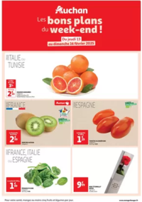 Prospectus Auchan ESCAUDOEUVRES : Les bons plans du week-end dans votre hyper !