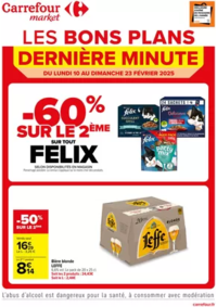 Prospectus Carrefour Market RIOM ES MONTAGNES : LES BONS PLANS DE DERNIERE MINUTE