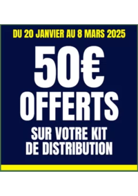 Prospectus Top Garage GARAGE CASINI : 50€ OFFERTS SUR VOTRE KIT DE DISTRIBUTION !