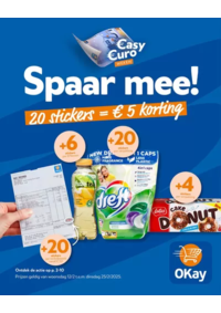 Prospectus OKay Supermarchés TIELT : Spaar Mee!