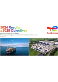 Prospectus Total SARL CIRA : 2024 Results & 2025 Objectives