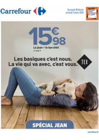 Prospectus Carrefour Créteil : LES LOOKS JEAN