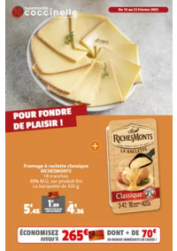 Prospectus Coccinelle Supermarché Paris 19 : POUR FONDRE DE PLAISIR !