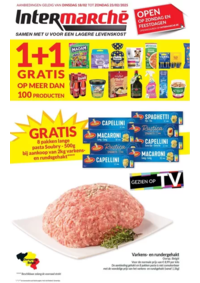 Prospectus Intermarché Hannut : 1 + 1 Gratis