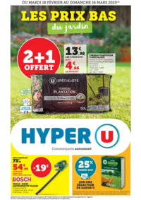 Prospectus Hyper U HANCHES : Spécial Jardin