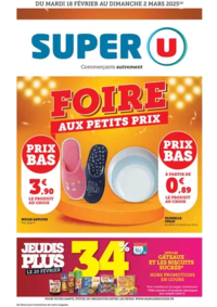 Prospectus Super U MAZE : Foire petits prix