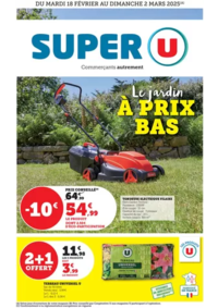 Prospectus Super U MONCOUTANT : Spécial Jardin