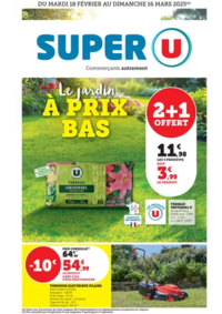 Prospectus Super U MAMERS : Spécial Jardin