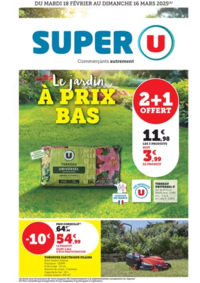 Prospectus Super U : Spécial Jardin