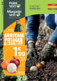 Prospectus Point Vert ST PIERRE D'IRUBE : Arrivage potager on s'y met !