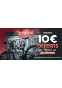 Prospectus Bouticycle BARCELONNETTE : Une offre spéciale atelier !