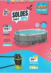 Prospectus Cash Piscine Bergerac : SOLDES jusqu'à -40 %