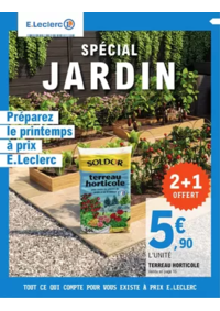 Prospectus Brico E.Leclerc RIVIERES / LA ROCHEFOUCAULD : Spécial Jardin