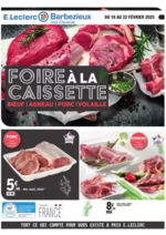 Prospectus E.Leclerc : Foire à la caissette