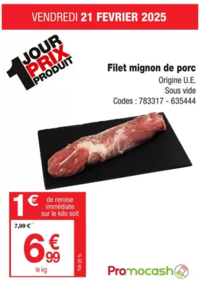 Prospectus Promocash La Farlède : 1 jour prix produit