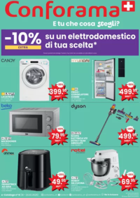 Prospectus Conforama San Antonino - Cadenazzo : Conforama reklamblad - IT