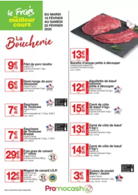 Prospectus Promocash Gellainville : La boucherie