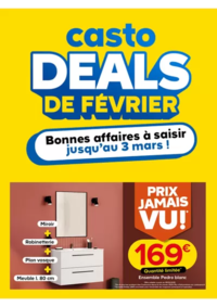 Prospectus Castorama CAEN - HEROUVILLE ST CLAIR : Deals de Février