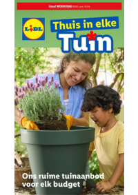 Prospectus Lidl ANTWERPEN Frankrijklei  : Thuis in Elke Tuin