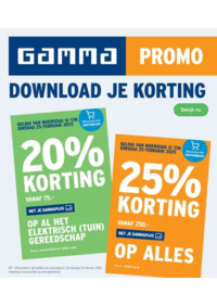 Prospectus GAMMA MACHELEN : Download Je Korting