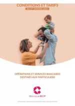 Prospectus Banque BCP : OPÉRATIONS ET SERVICES BANCAIRES DESTINÉS AUX PARTICULIERS