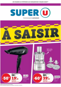 Prospectus Super U ST LAURENT EN GRANDVAUX : Catalogue SUPER U