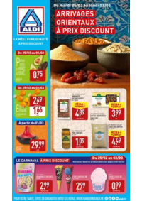 Prospectus Aldi Argentat : ARRIVAGES ORIENTAUX À PRIX DISCOUNT