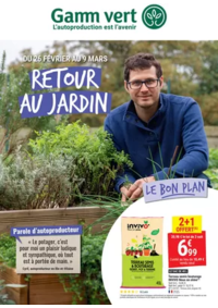 Prospectus Gamm vert PORT : RETOUR AU JARDIN