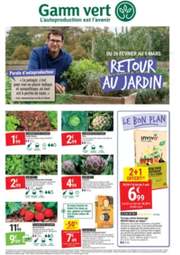 Prospectus Gamm vert AMBERIEU EN BUGEY : RETOUR AU JARDIN