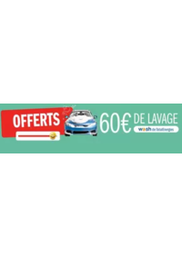 Prospectus Carglass GAP : Offerts 60€ de lavage