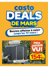 Prospectus Castorama BESANCON : Deals de Mars