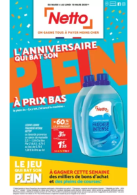 Prospectus Netto Givet Chemin de mon bijou : L'anniversaire qui bat