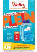 Prospectus Netto : L'anniversaire qui bat