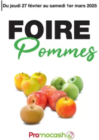 Prospectus Promocash Chatellerault : Foire Pommes