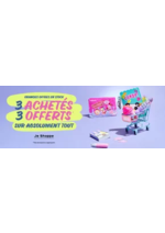 Promos et remises  : 3 achetés, 3 offerts