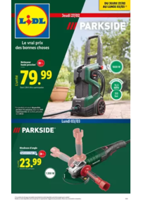 Prospectus Lidl MARGON : Anticipez les beaux jours et équipez-vous avec Parkside pour entretenir votre jardin !