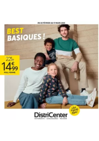 Prospectus distri-center Oloron-Sainte-Marie : Best basiques !