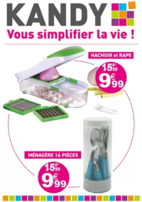 Prospectus KANDY FREVENT : Vous simplifier la vie !