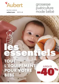 Prospectus Aubert TRELISSAC : Les Essentiels - Tout l'équipement pour votre bébé