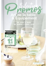 Prospectus Promocash Saint Lambert des Levées : Art de la table & équipement